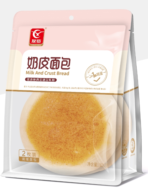 友臣奶皮面包100g